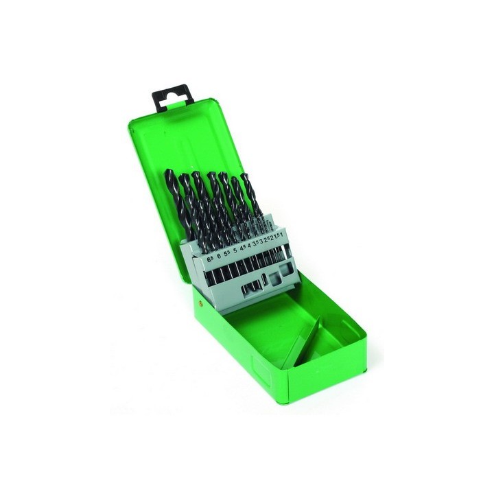 WIERTŁA 1.0-10.0MM 19SZT NWKA HSS-G SZLIF.