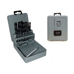 WIERTŁA 1.0-10.0MM 19SZT NWKA HSS-G