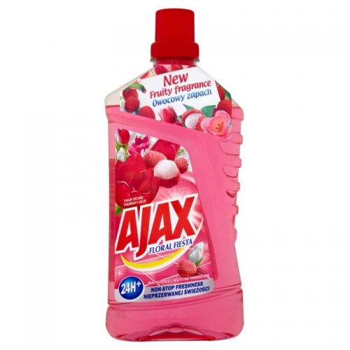 Płyn do mycia 1000 ml, AJAX floral fiesta - Tulipan i liczi Płyn do mycia 1000 ml, AJAX...