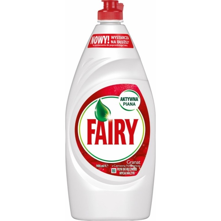 PŁYN DO NACZYŃ FAIRY 0.9L GRANAT AKTYWNA PIANA