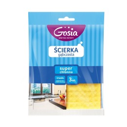 ŚCIERKA GĄBCZASTA GOSIA 3SZT
