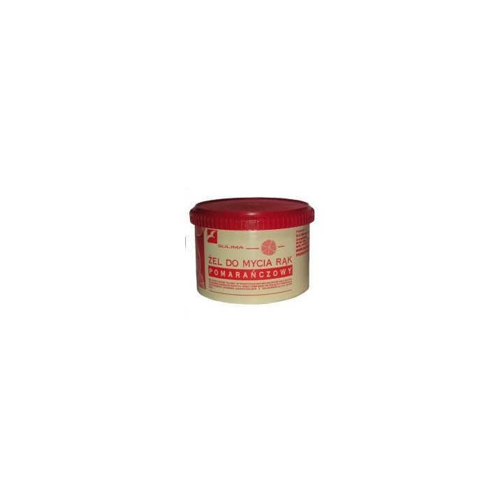 Żel pomarańczowy do mycia rąk 500 g - Sulima