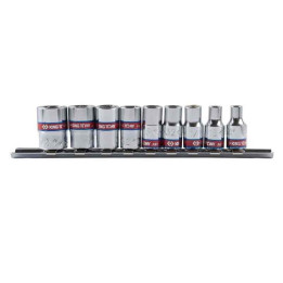 Nasadki 1/4", calowe 5/32" - 1/2", King Tony - 2509SR