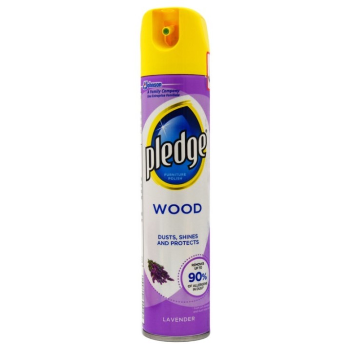 SPRAY DO MEBLI PLEDGE 250ML WOOD LAVENDER