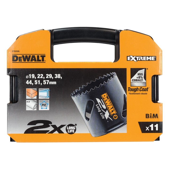 Otwornice bimetalowe EXTREME® DT8269L-QZ DeWALT