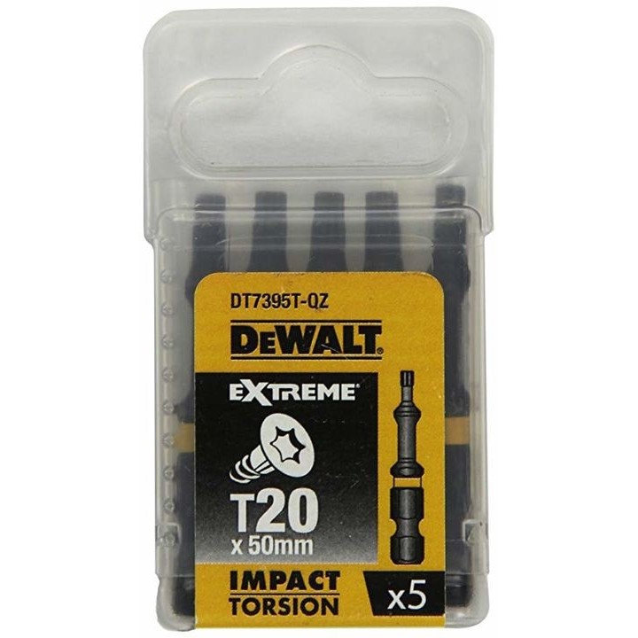 Bity 1/4", Torx T15 x 50 mm, DeWALT - DT7394T-QZ