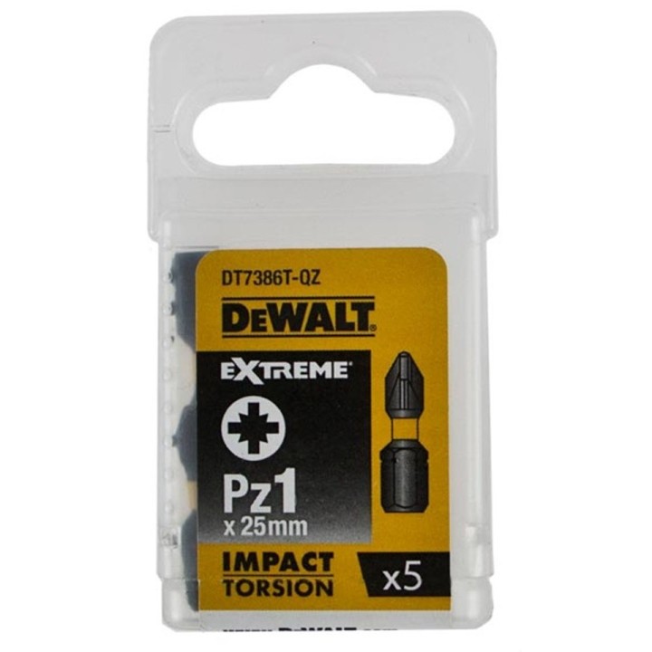 Bity 1/4" Pz1 DT7386T-QZ DeWALT