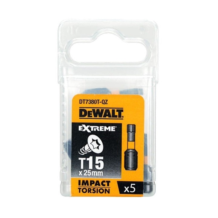 Bity 1/4" TORX T15 DT7380T-QZ DeWALT