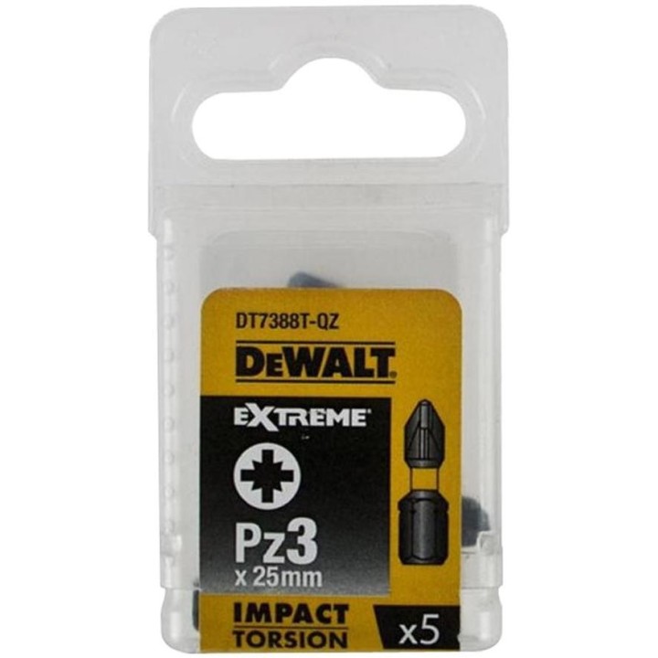Bity 1/4" Pz3 DT7386T-QZ DeWALT