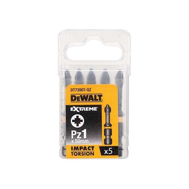 Bity 1/4" Pz1 DT7390T-QZ DeWALT