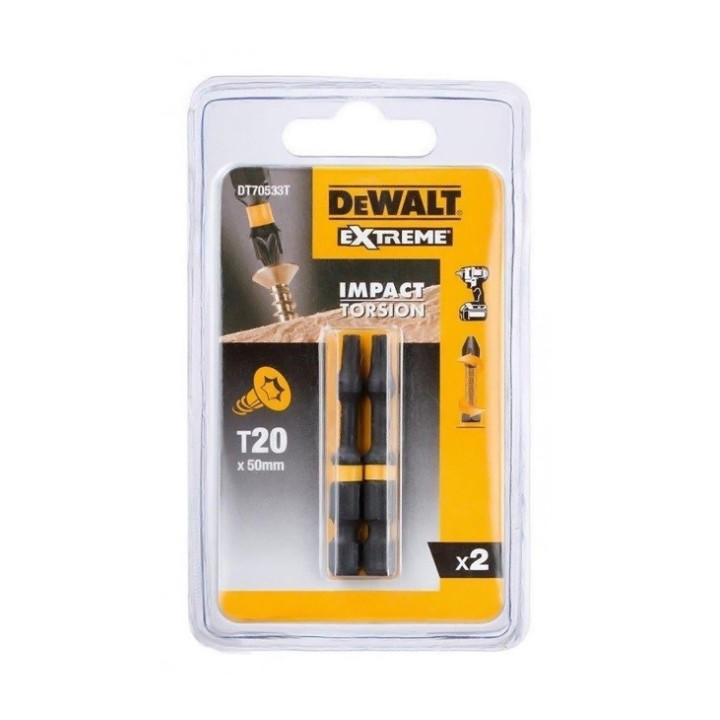 Bity 1/4" TORX T20 DT70533T-QZ DeWALT