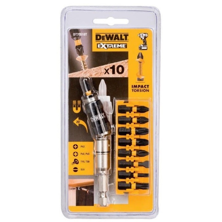 Bity udarowe 1/4" DT70518T-QZ DeWALT