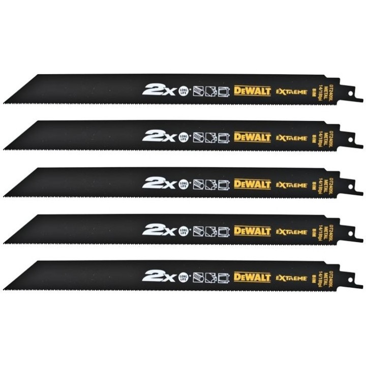 Brzeszczoty HCS EXTREME® DT2409-QZ DeWALT