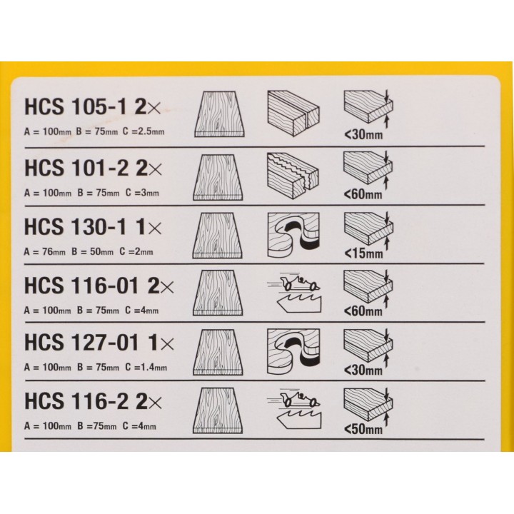 Brzeszczoty HCS DT2290-QZ DeWALT