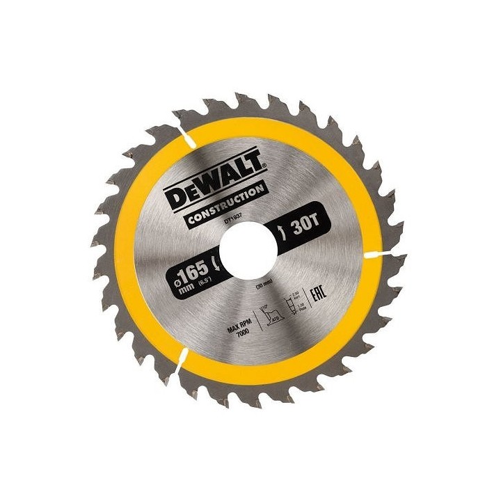 Tarcza 165 / 30 DT1937-QZ DeWALT