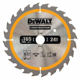 Tarcza 165 / 20TK* DT1949-QZ DeWALT
