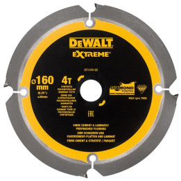Tarcza 160 / 20 DT1470-QZ DeWALT