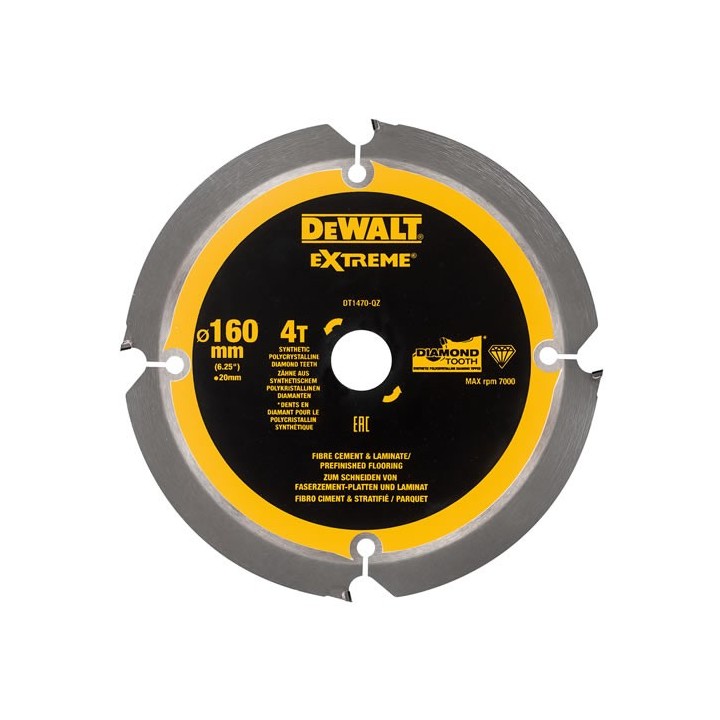 Tarcza 160 / 20 DT1470-QZ DeWALT