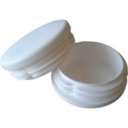 Zaślepka okrągła, biała 37 mm