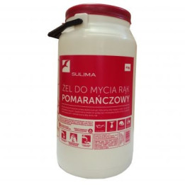 Żel pomarańczowy do mycia rąk, 4 kg - Sulima