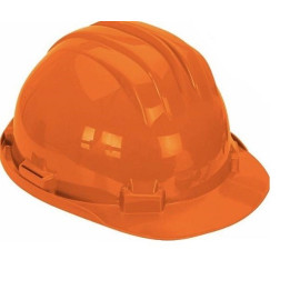 Kask ochronny pomarańczowy 5 RS-Y z podbródkiem - CLIMAX