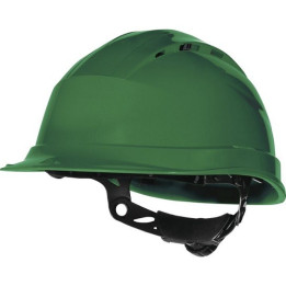 Kask ochronny zielony QUARTZ UP 4 - DELTA PLUS