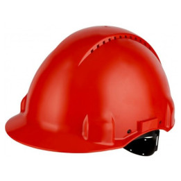 Kask ochronny czerwony Solaris - G3000CUV