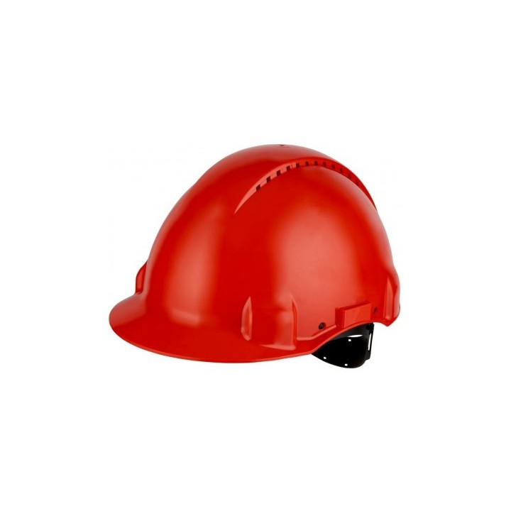 Kask ochronny czerwony Solaris - G3000CUV