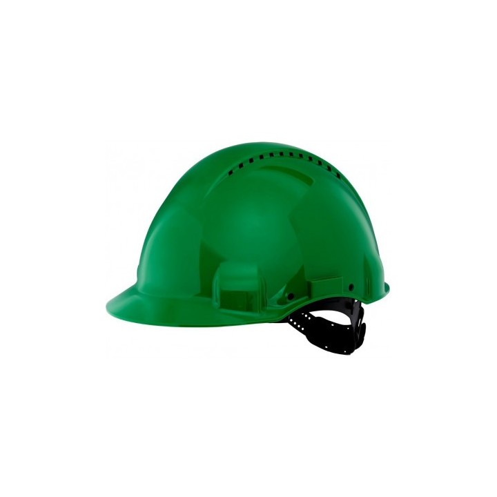 Kask ochronny zielony Solaris - G3000CUV-GP