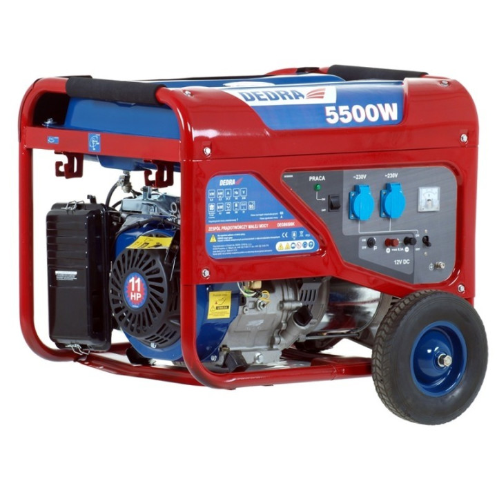 Agregat 5,0 - 5,5 kW, Dedra - DEGB6500K