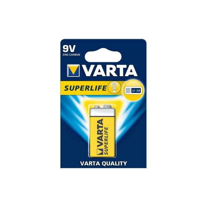 Bateria 9 V 6F22 VARTA - 2022