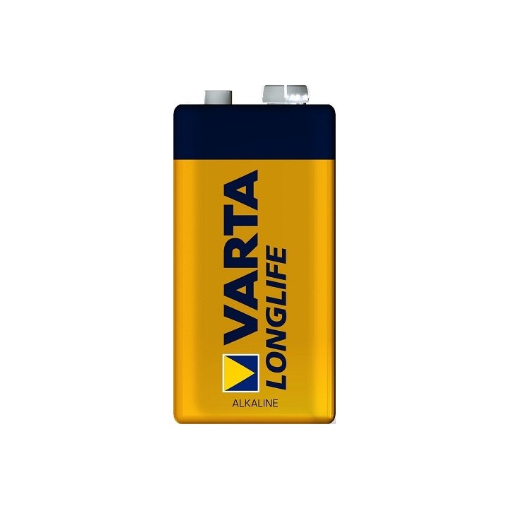 Bateria 9 V LONGLIFE VARTA - 4122