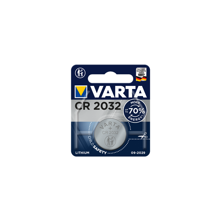 Bateria 3 V CR 2032, VARTA - 6032