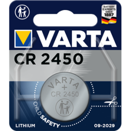 Bateria 3 V CR 2450, VARTA - 6450