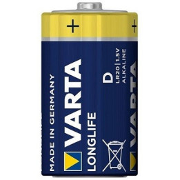 Bateria 1,5 V LONGLIFE D VARTA - 4120