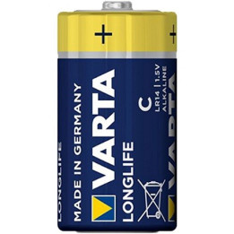 Bateria 1,5 V LONGLIFE C VARTA - 4114