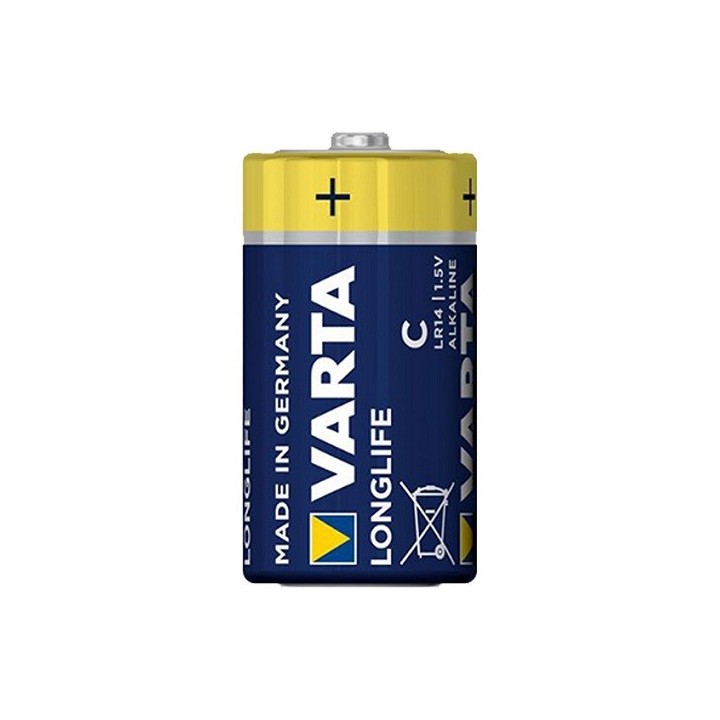 Bateria 1,5 V LONGLIFE C VARTA - 4114