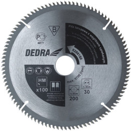 Piła 100T, 250x30 mm, Dedra - H250100