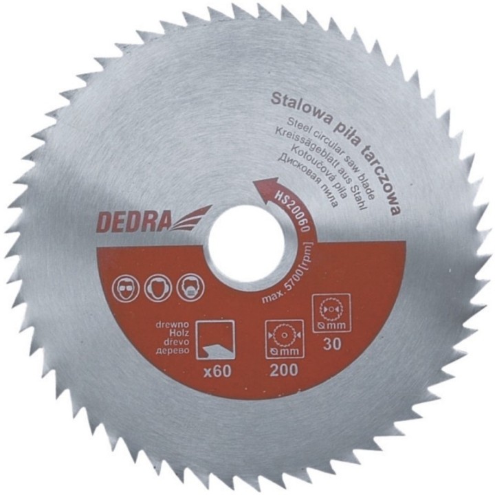 Piła 80T, 315x30 mm, Dedra - HS31580
