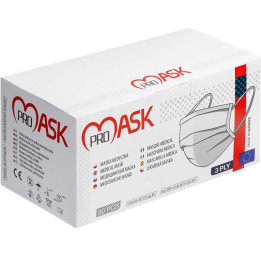 Maska medyczna z atestem - 50 sztuk