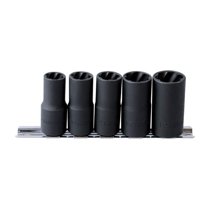 Nasadki 1/2", 12 - 19 mm, King Tony - 9TD035MR