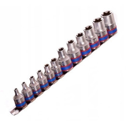 Nasadki 3/8" + 1/2", E4 - E20 KING TONY - 7113PR