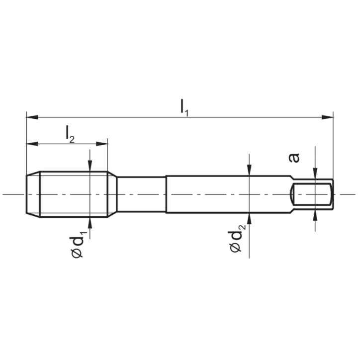 Gwintowniki M5 DIN-352 HSS - FANAR