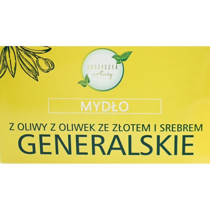 Mydło Generalskie ze złotem i srebrem - 100 g