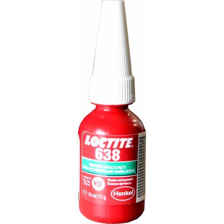 Klej do mocowania 10 ml, Loctite 638 - 1803038