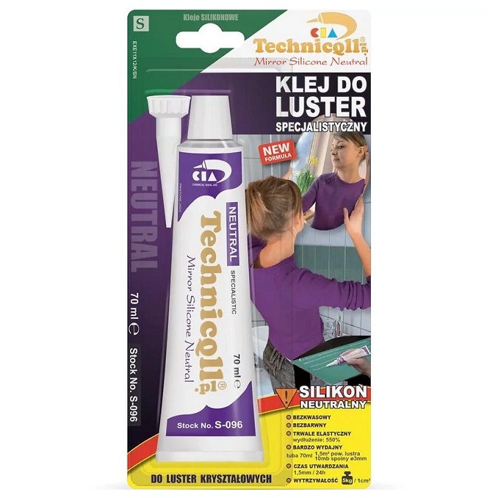 Klej do luster 70 ml TECHNICQLL - S-096