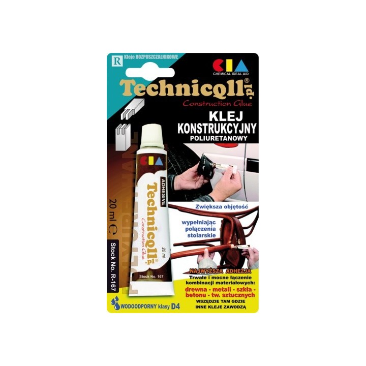 Klej konstrukcyjny 20 ml TECHNICQLL - R-167