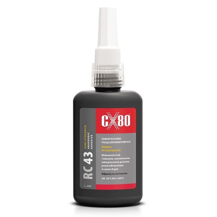 Klej anaerobowy RC-43, 50 ml, CX80 - 088