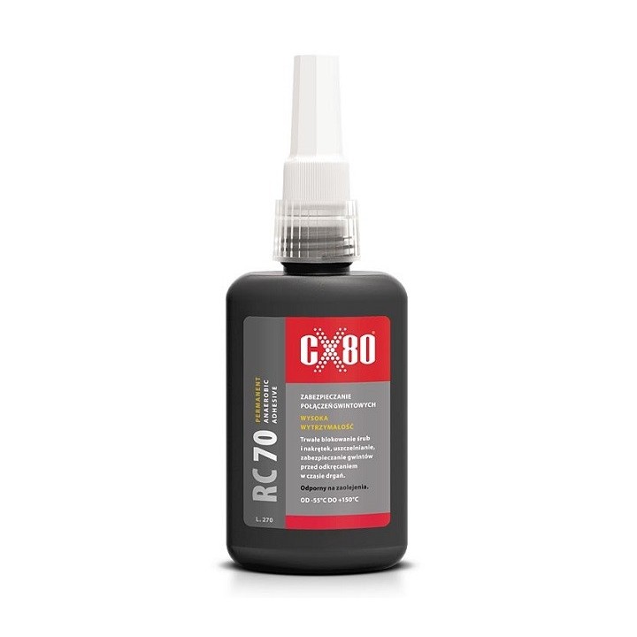Klej anaerobowy RC-70, 50 ml, CX80 - 090