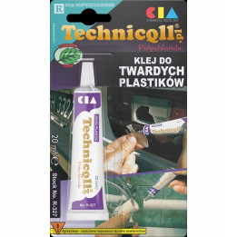 Klej do plastików twardych 20 ml TECHNICQLL - R-327
